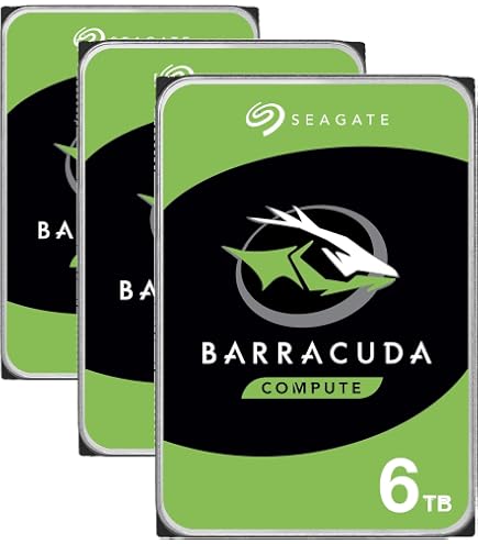 【正常品】3.5インチ HDD 6TB ST6000DM003 完全消去済 Amazon | Seagate BarraCuda 3.5インチ 内蔵HDD 6TB PC用 ST6000DM003